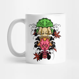 Roronoa Zoro x Momonosuke Dragon Mug